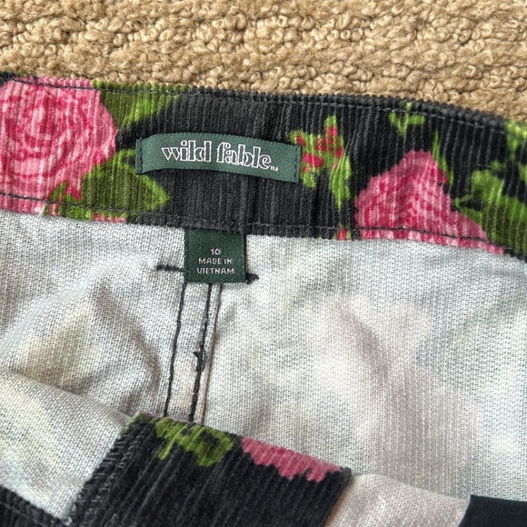 Rose Corduroy Skirt #014 - Picture 8 of 8